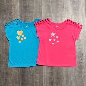 New Bundle of 2 Baby & Toddler Girls Size 24 Months Active Tops